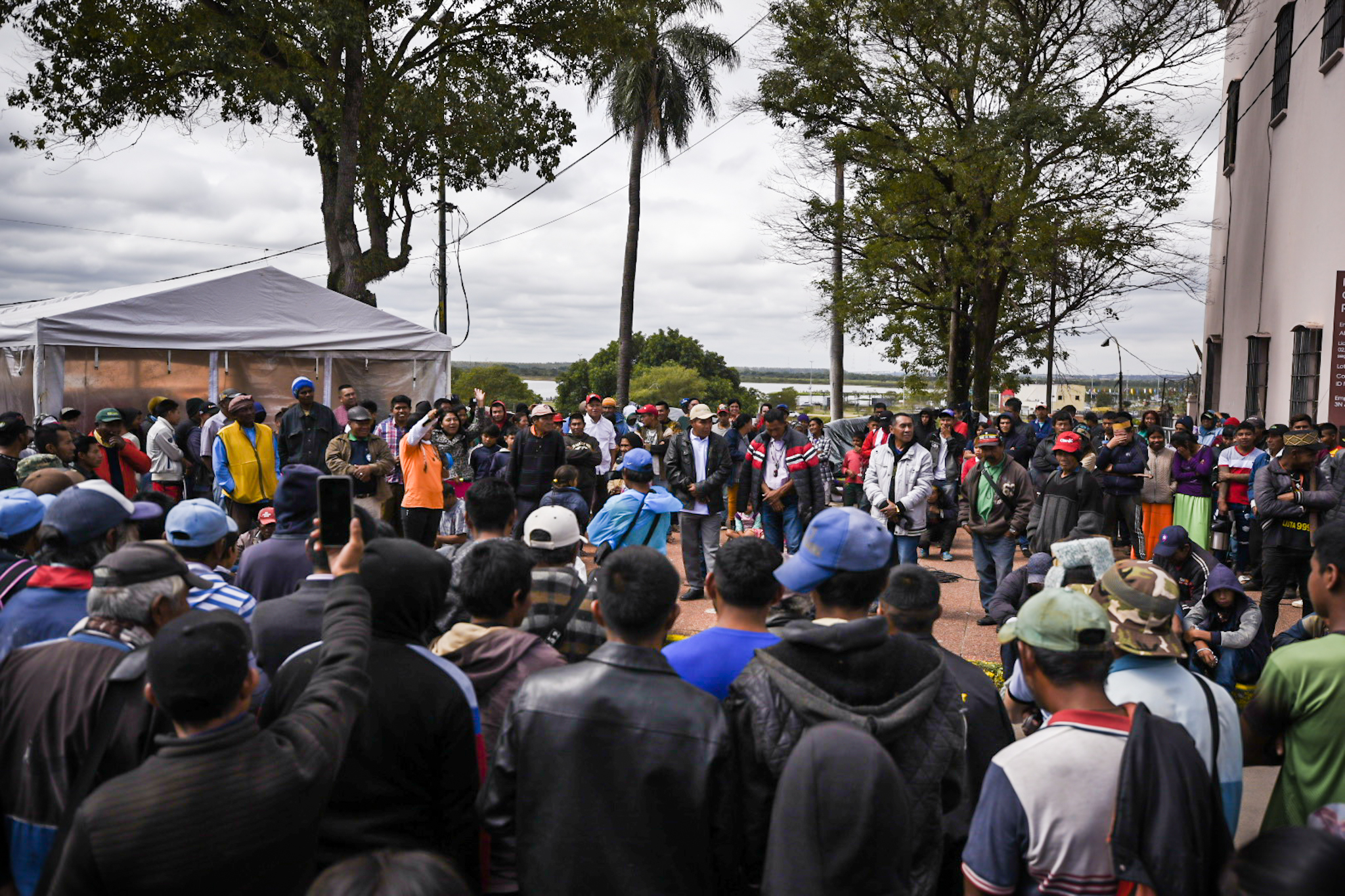 Movilización por el Día de la Resistencia Indígena 2022