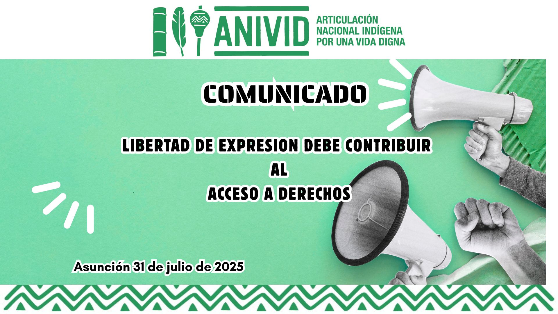 CARTA ABIERTA A TRABAJADORES/AS DE PRENSA, MEDIOS DE COMUNICACIÓN Y LA SOCIEDAD EN GENERAL